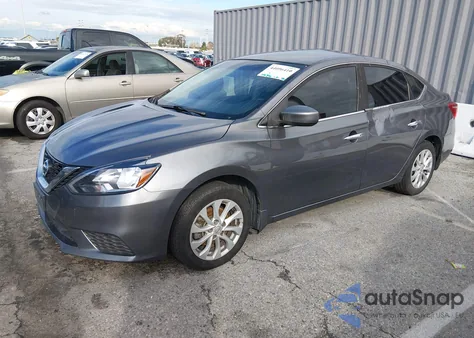 2019 Nissan Sentra Sv z USA, uszkodzony, nr VIN 3N1AB7AP6KL606902